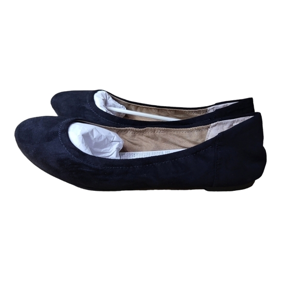 Amazon Essentials Faux Suede Ballet Flats Size 13W NWOT - Picture 4 of 8